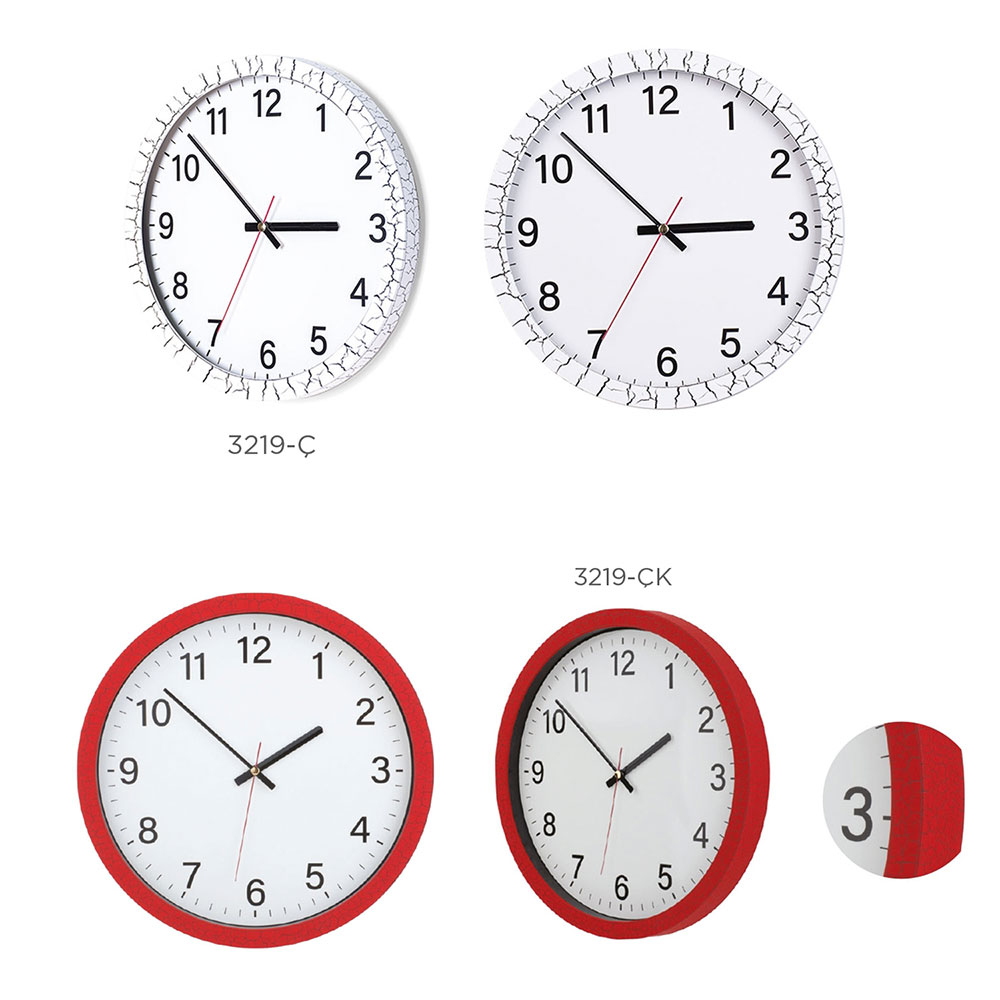 Plastik Duvar Saati Ø 300 mm