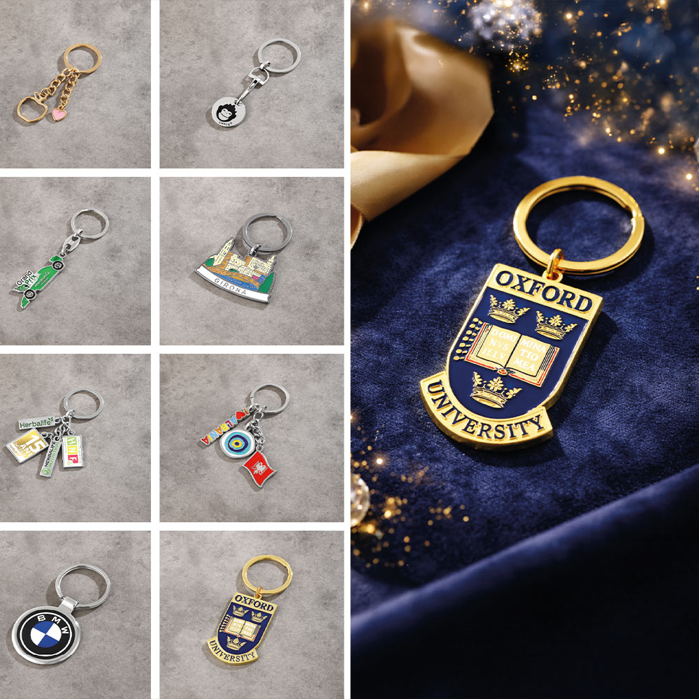 3 Boyutlu Özel Tasarım Metal Anahtarlık