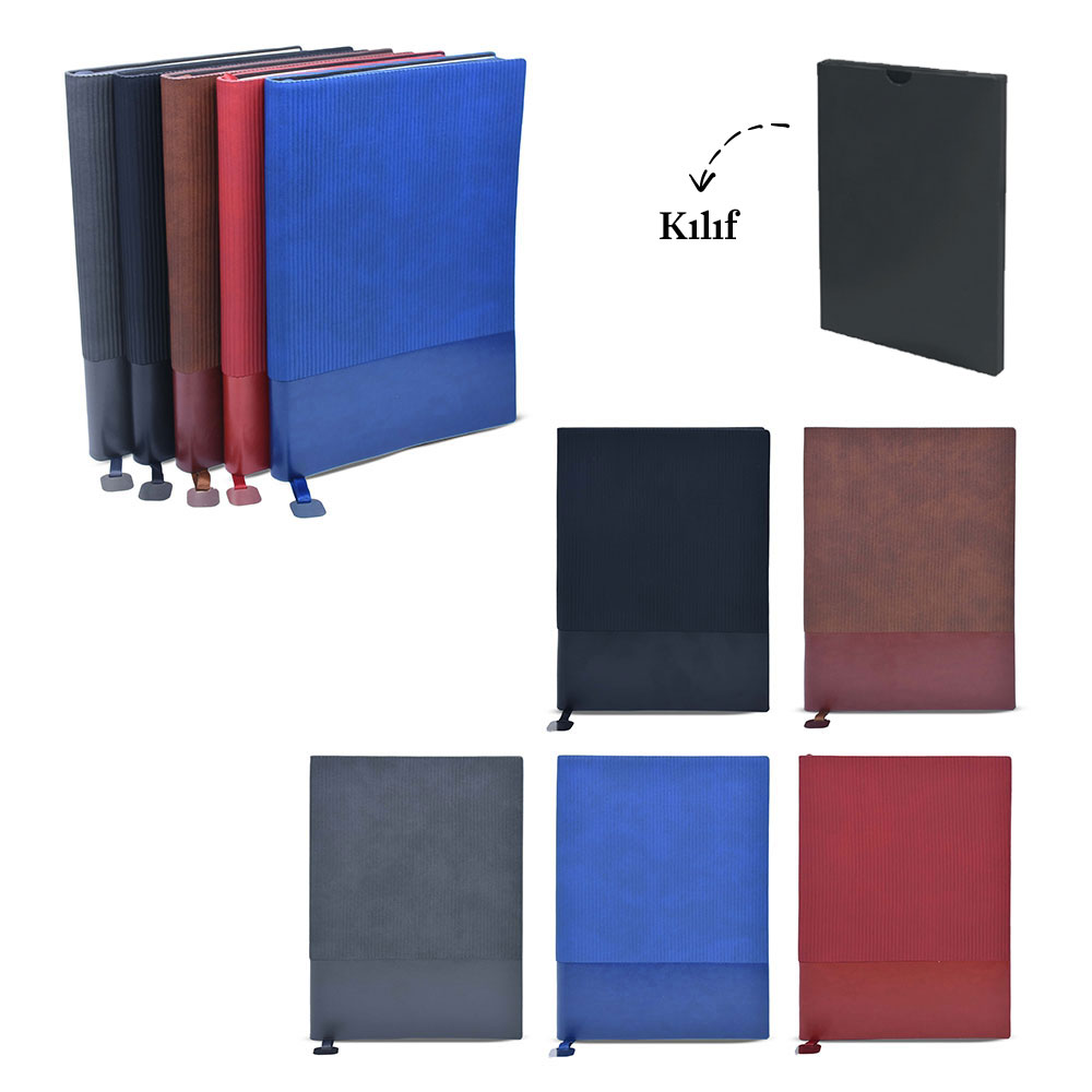 Yumuşak Kapak Kılıflı Defter 16 x 22 cm