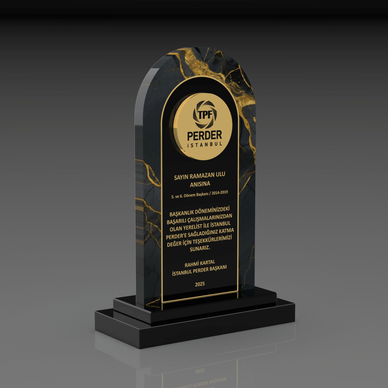 PB808 Kristal Plaket