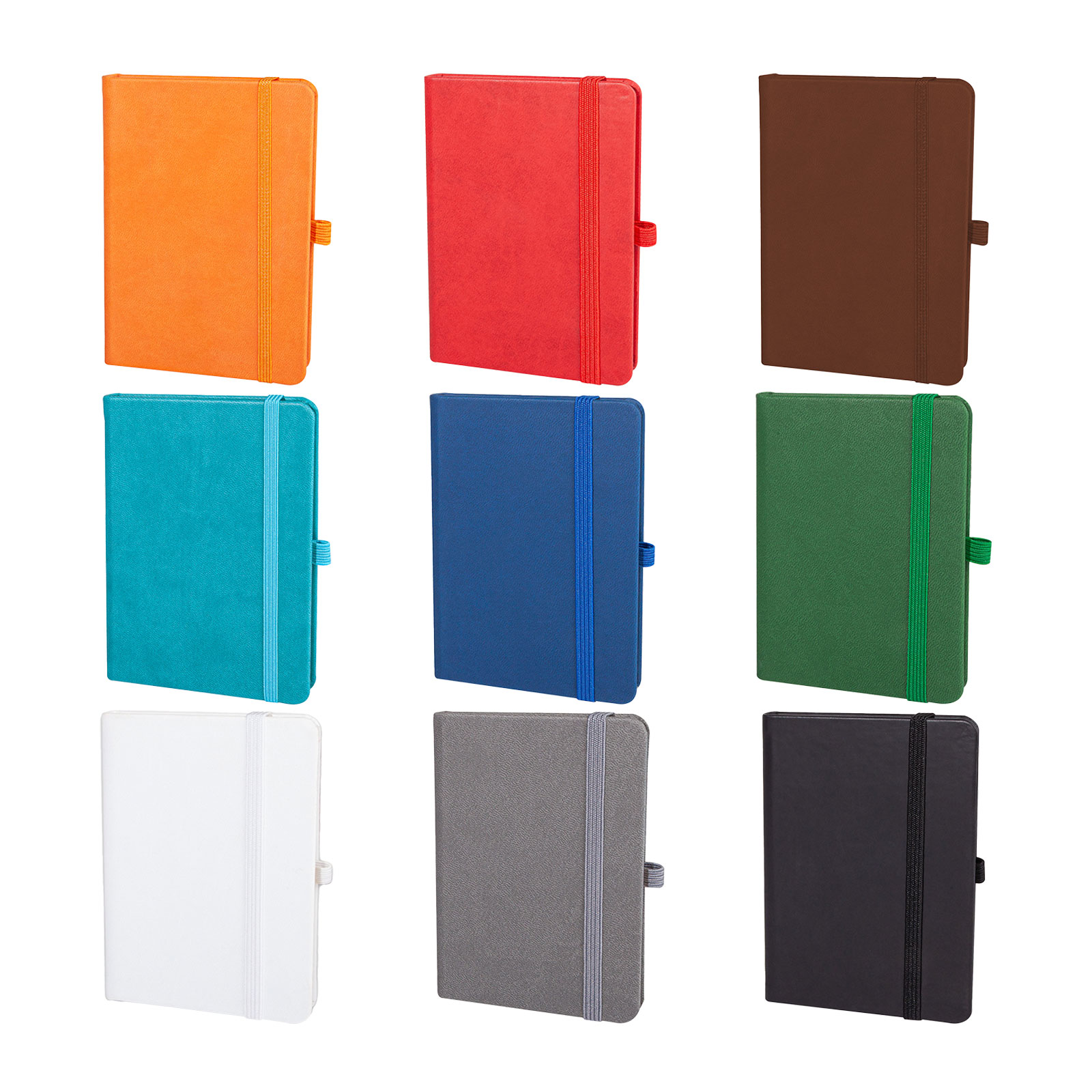 İNCEK BEYAZ TARİHSİZ DEFTER (9X14 CM)