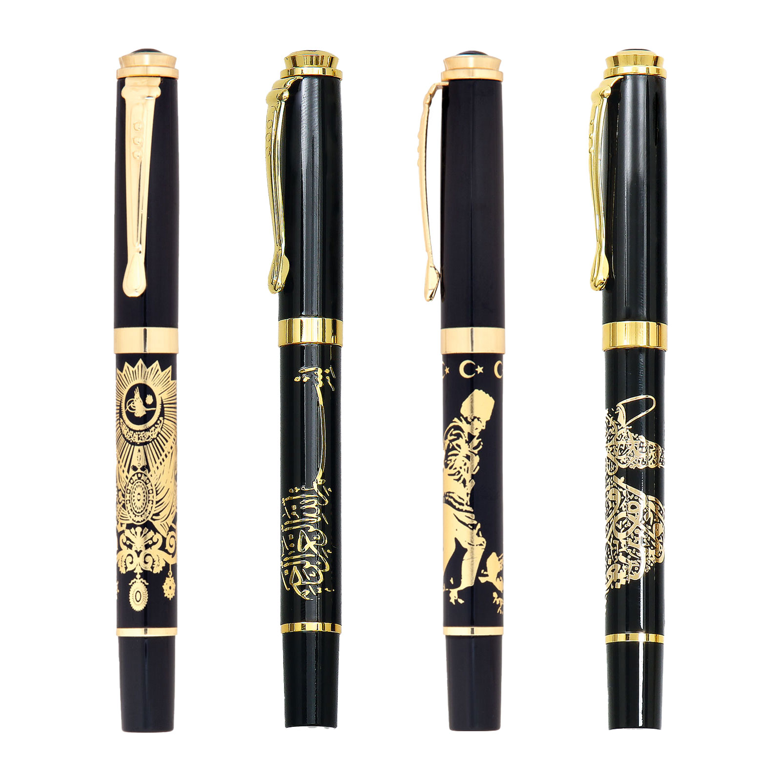 SOLHAN MEVLANA KABARTMALI METAL ROLLER KALEM 