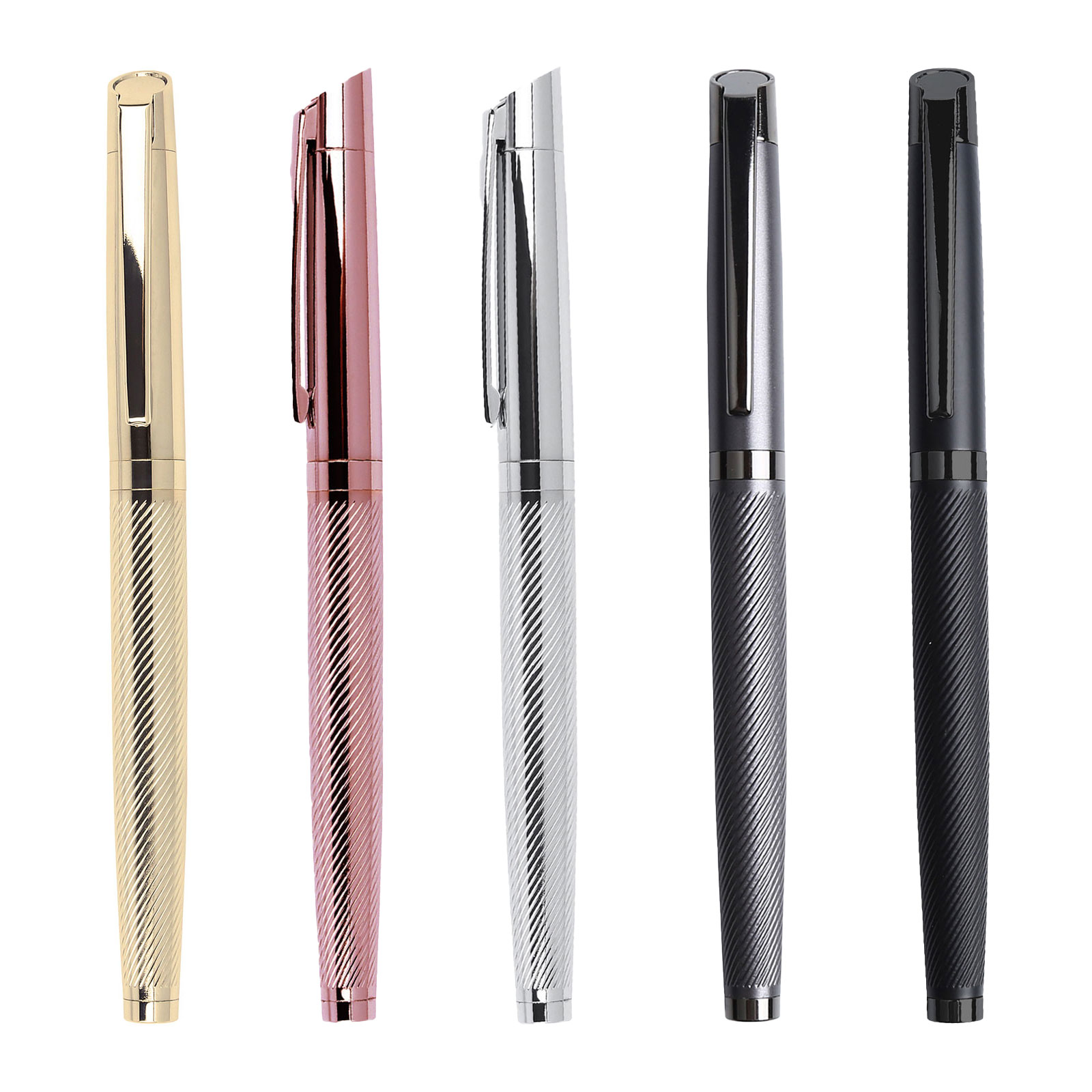 DÜZİÇİ GÜMÜŞ METAL ROLLER KALEM 