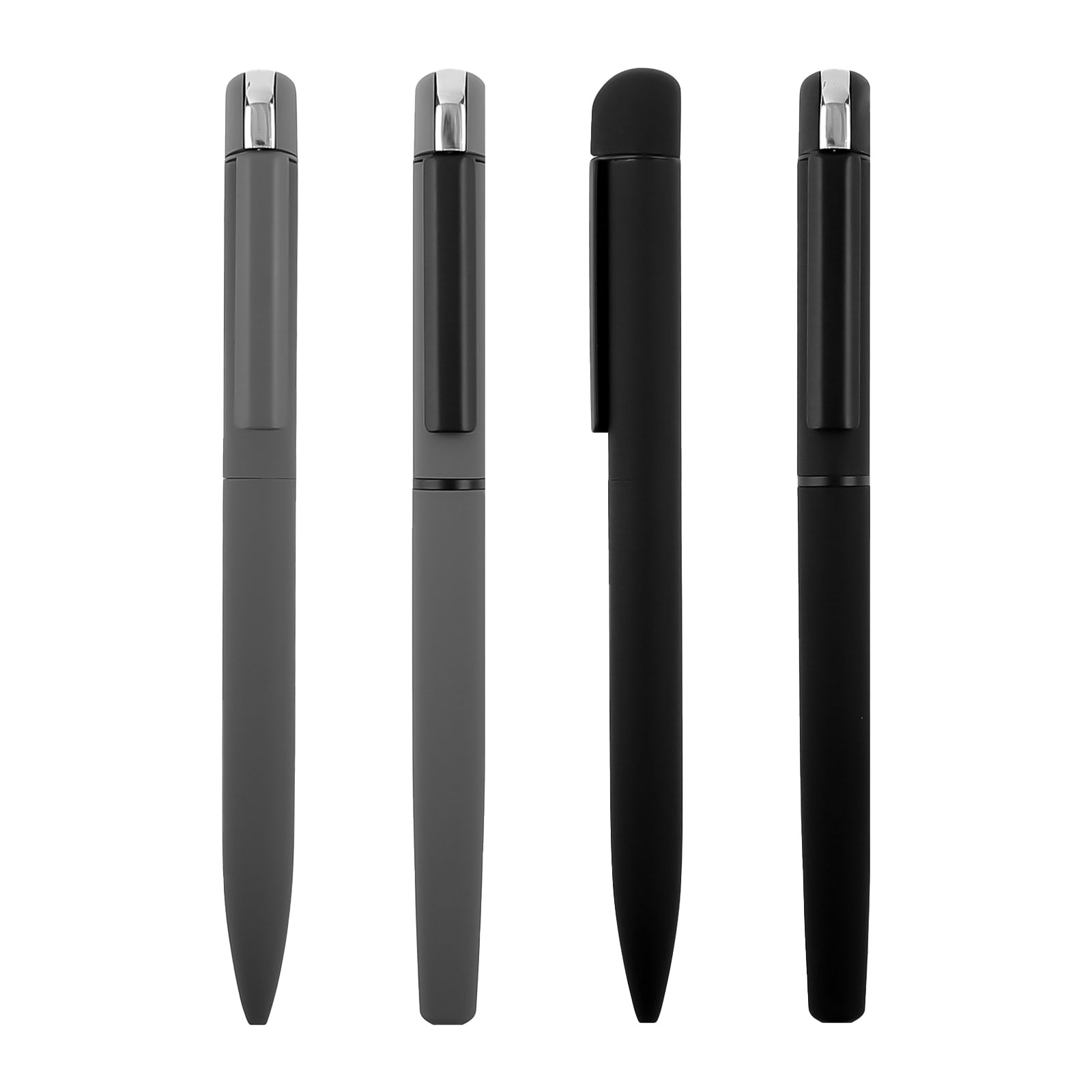 KURŞUNLU GRİ METAL ROLLER KALEM 