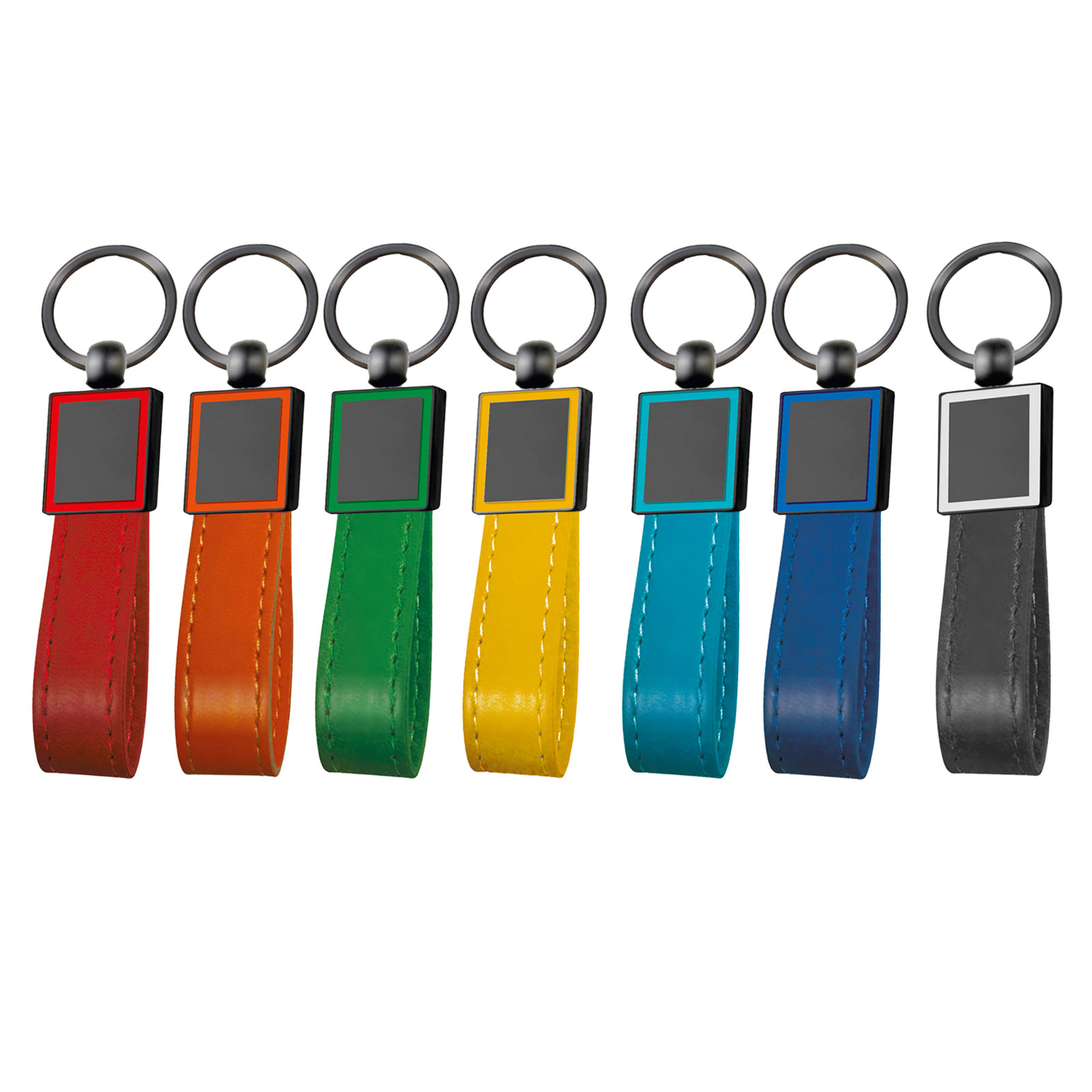 BEYSEKİ SARI METAL - DERİ ANAHTARLIK