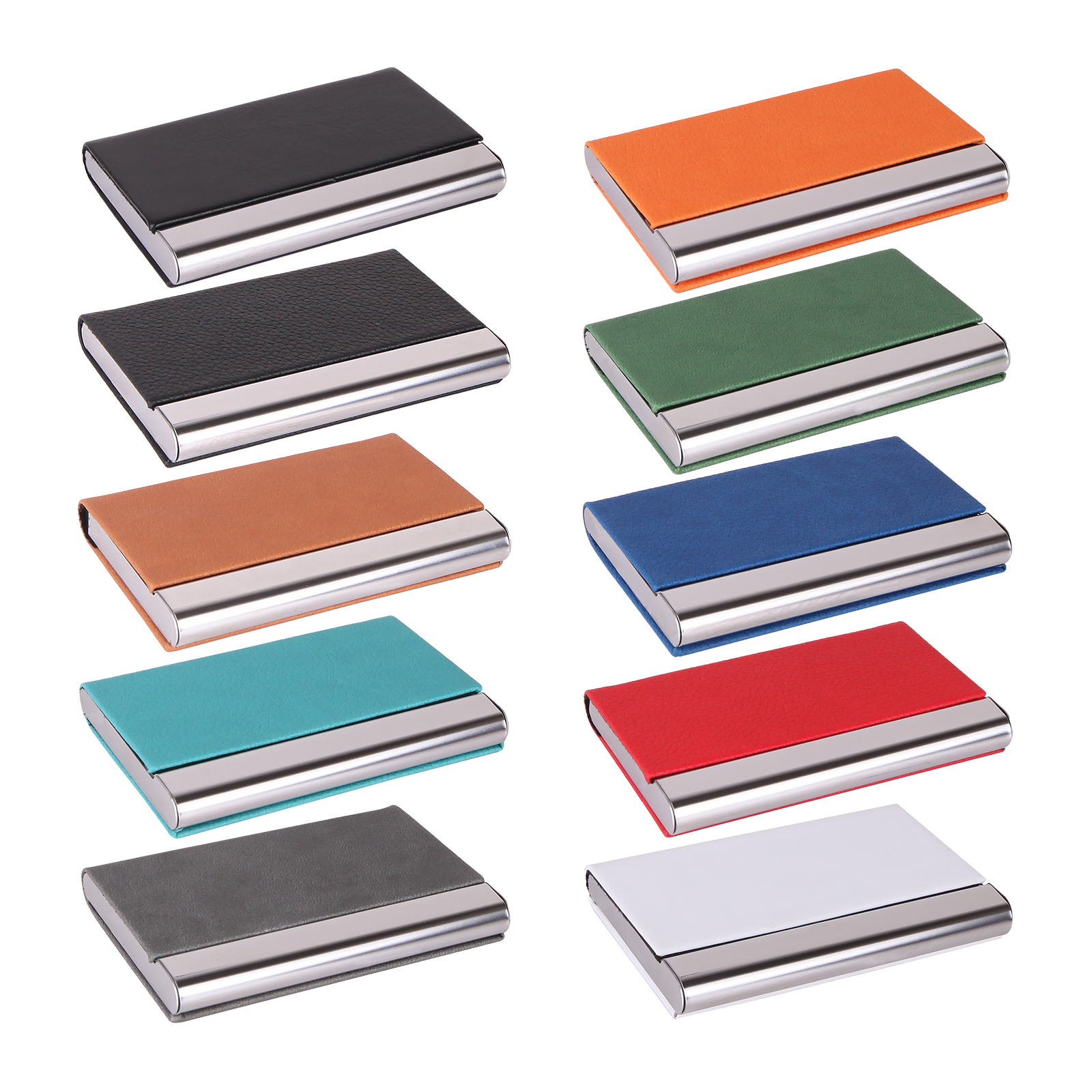 BARLAS BEYAZ DERİ KARTVİZİTLİK