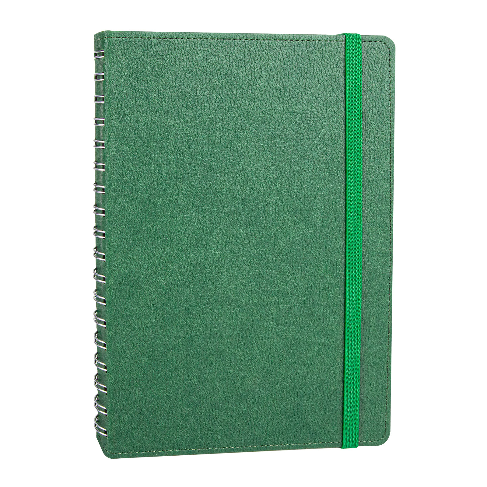 ANITTEPE YEŞİL TARİHLİ GİZLİ SPİRALLİ AJANDA (17X24 CM)