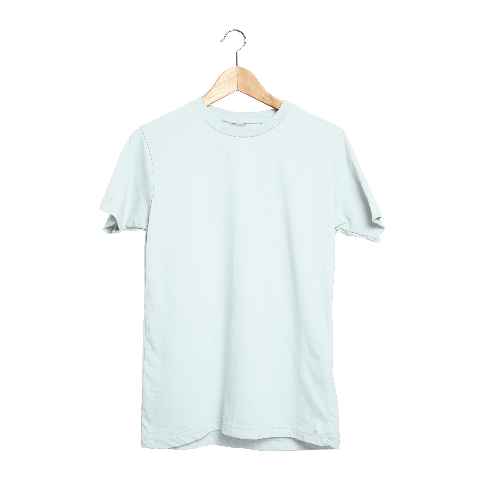 GARDENYA BEYAZ M SIFIR YAKA TİŞÖRT