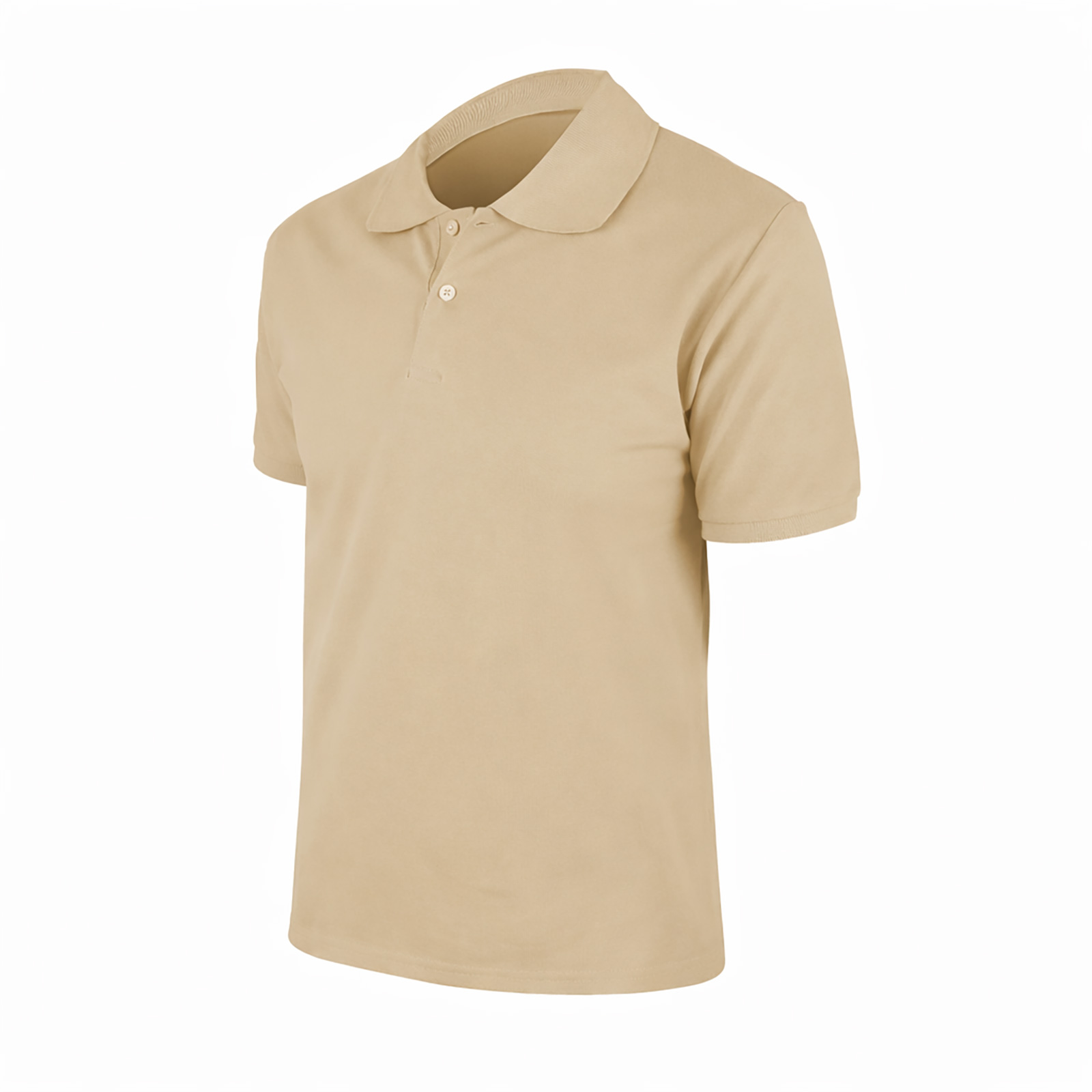 BEGONYA BEJ XL POLO YAKA TİŞÖRT