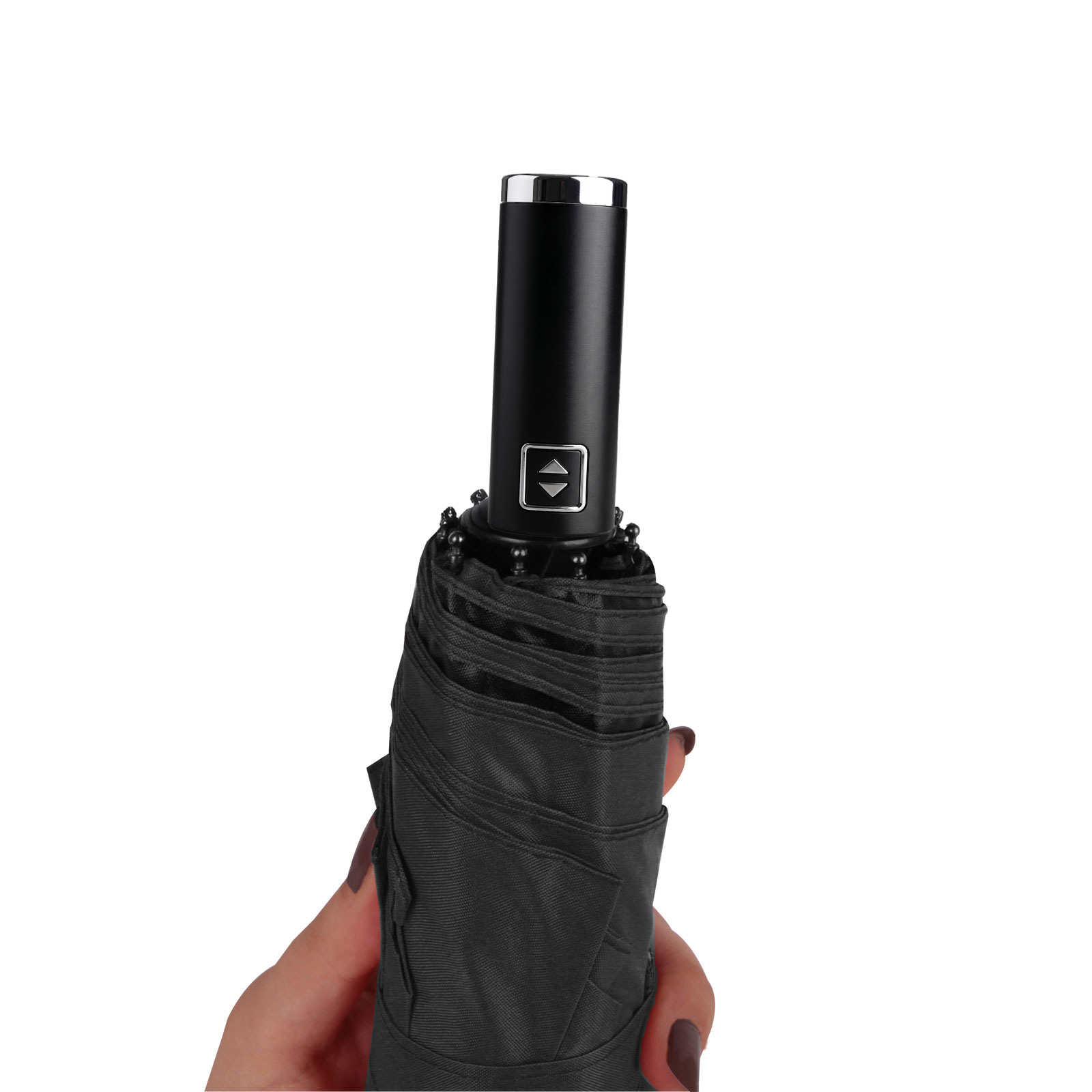 ASPENDOS SİYAH TAM OTOMATİK ŞEMSİYE