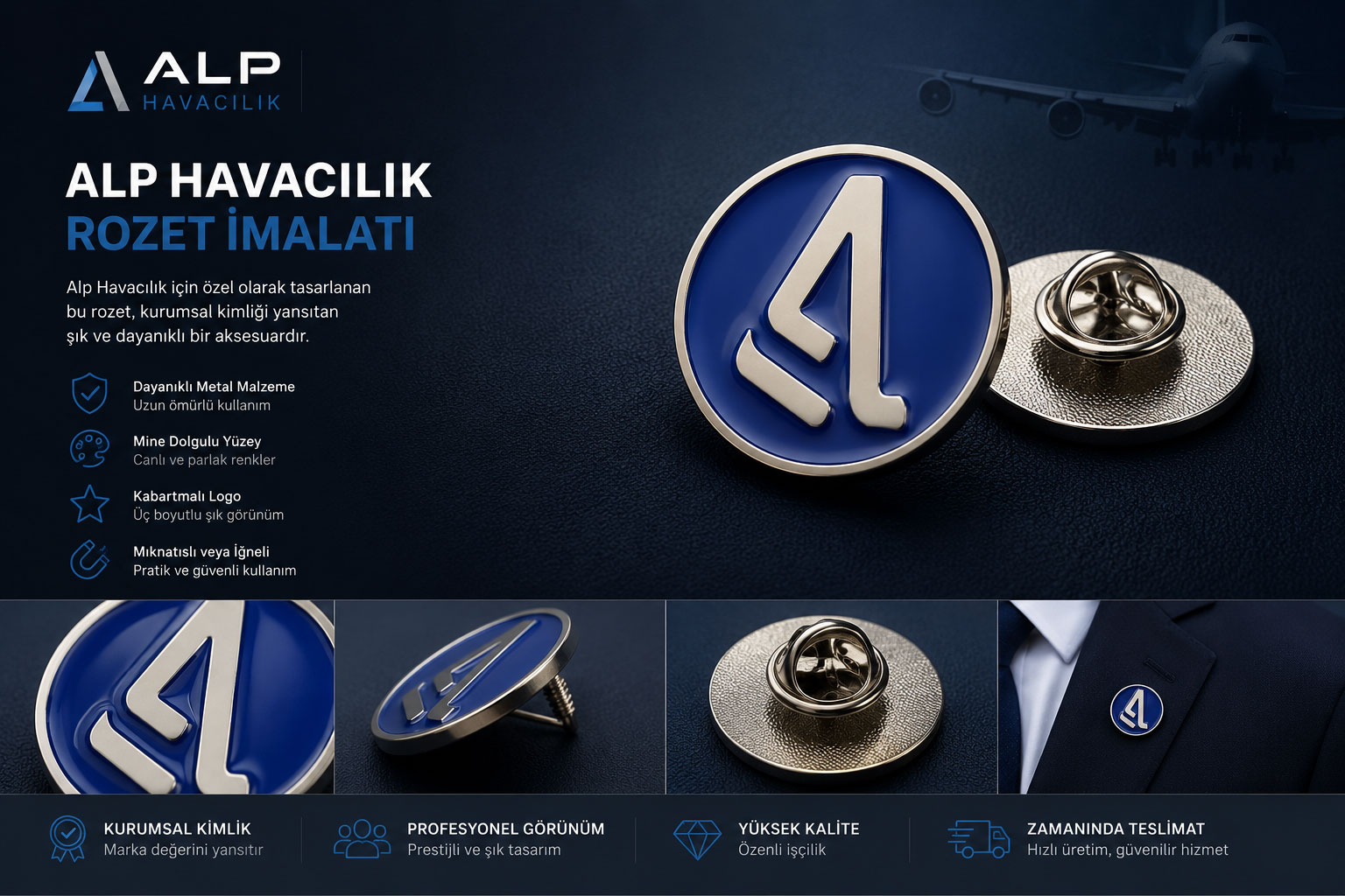 Alp Havacılık Rozet İmalatı